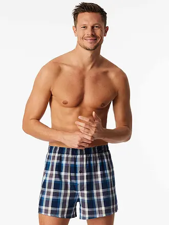 SCHIESSER | Boxershorts 2er Pkg. sortiert 5 | blau